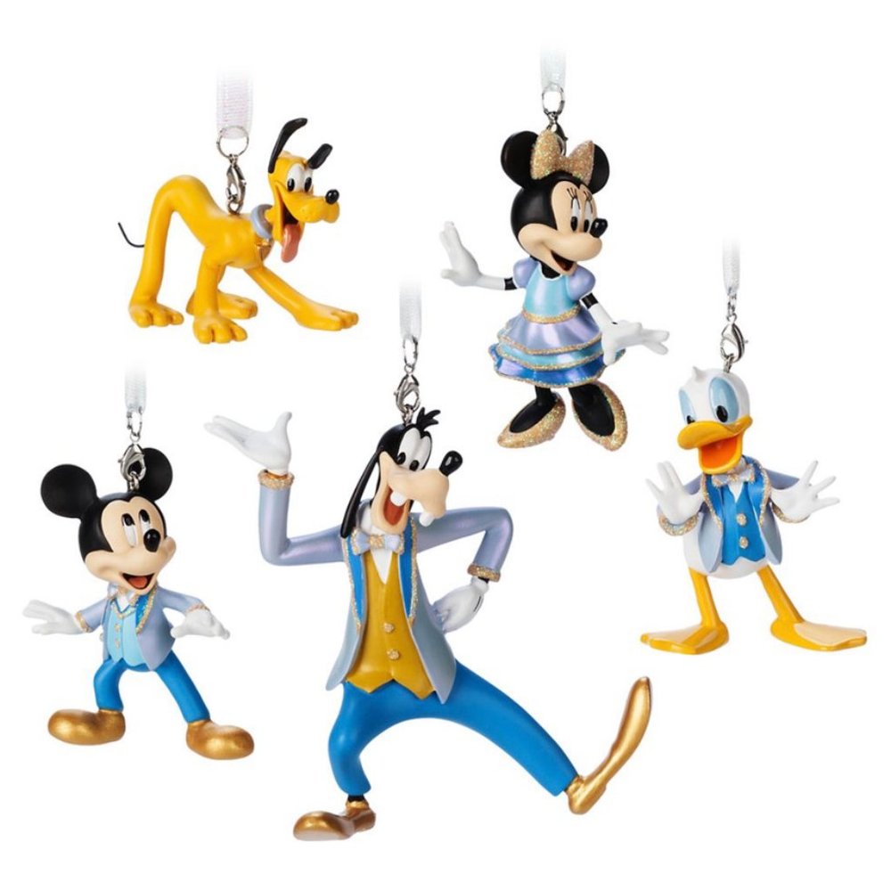 Disney Ornament‎ Set - WDW 50th Anniversary Fab Five